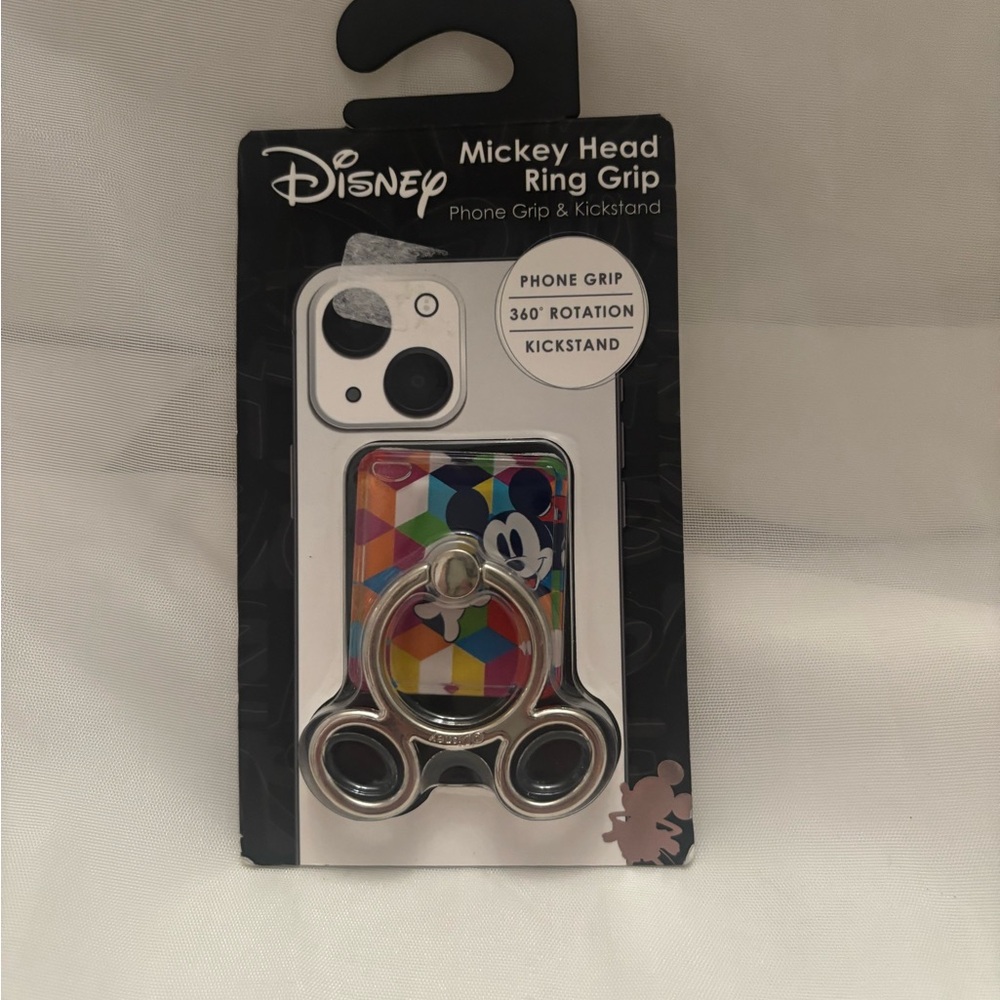 Disney Mickey Head Phone Grip - Colorful Design